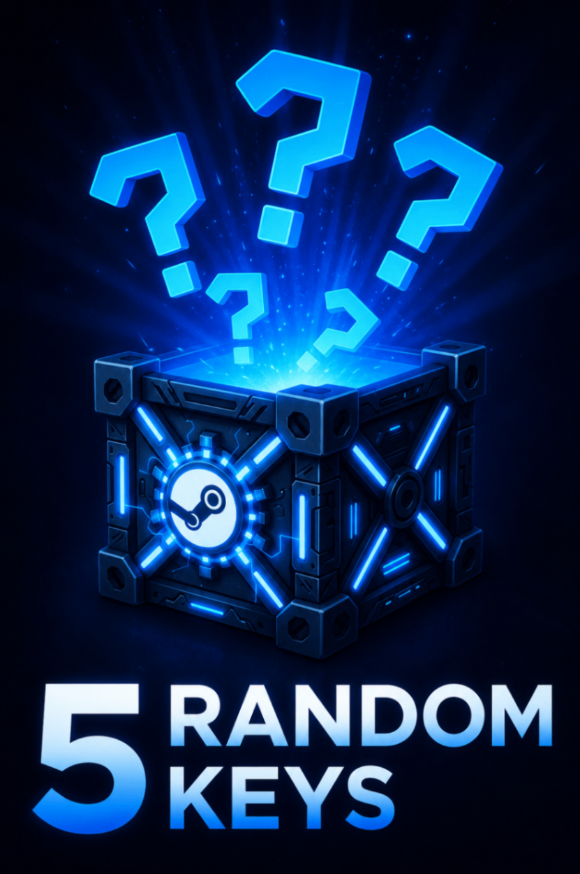 5 Keys Steam ALEATÓRIAS Triple A